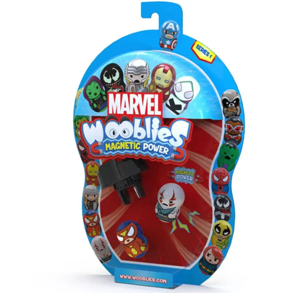 Wooblies Marvel csomag kilövővel 2db-os kép 3