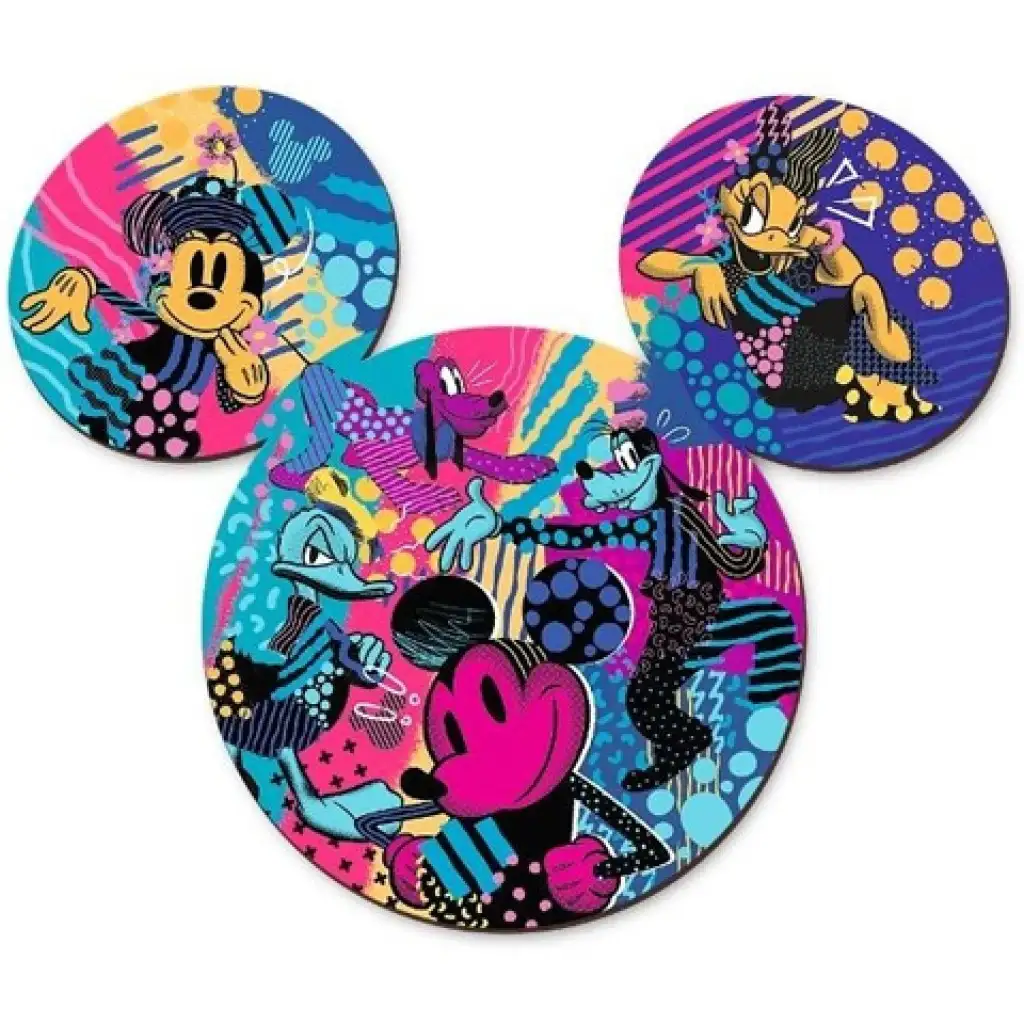 Wood Craft: Mickey Mouse 500+5ks drevené puzzle - Trefl kép 3