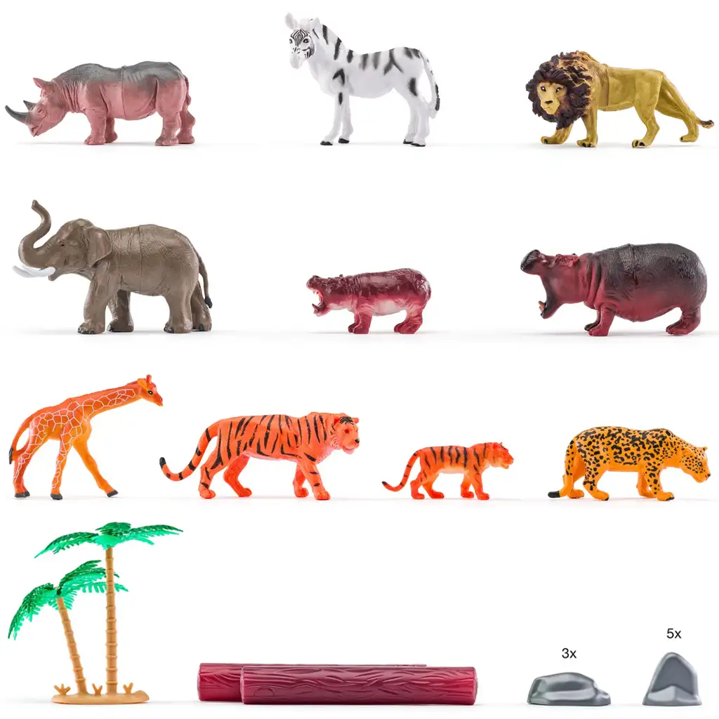 Faunica: Sada divokých zvierat v vedre - Woodyland kép 2