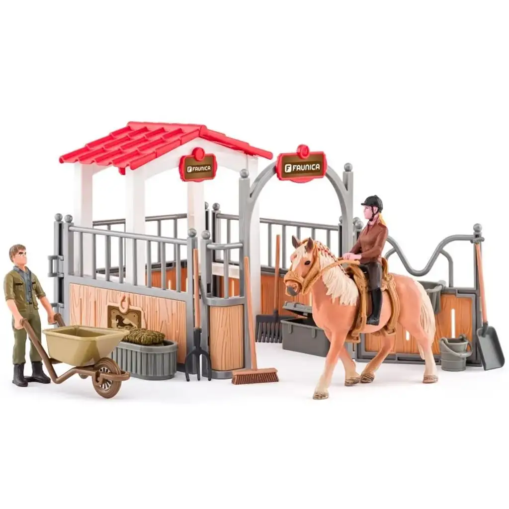 Faunica: Stajňa s koňom a doplnkami - Woodyland kép 2