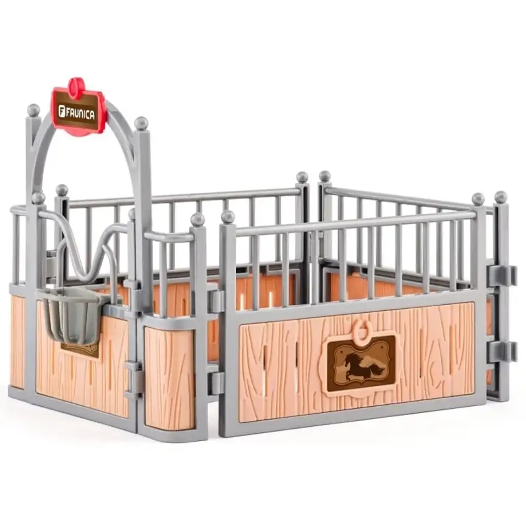 Faunica: Stajňa s koňom a doplnkami - Woodyland kép 3