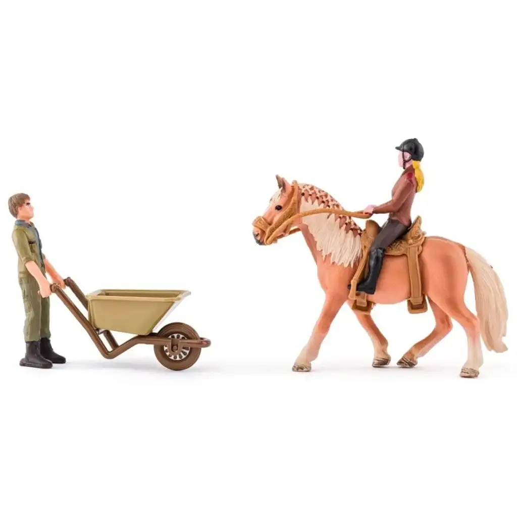 Faunica: Stajňa s koňom a doplnkami - Woodyland kép 4