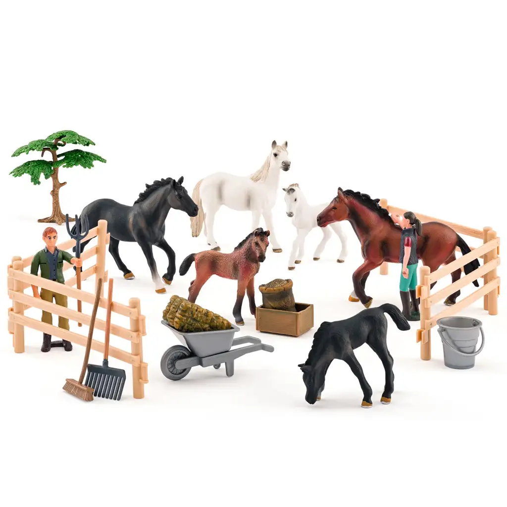 Faunica: 25-dielna hracia sada s lipicánmi - Woodyland kép 2
