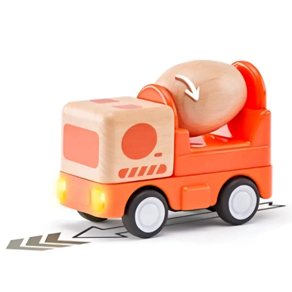 Mixérske auto so svetlom a zvukom - Woddyland kép 2