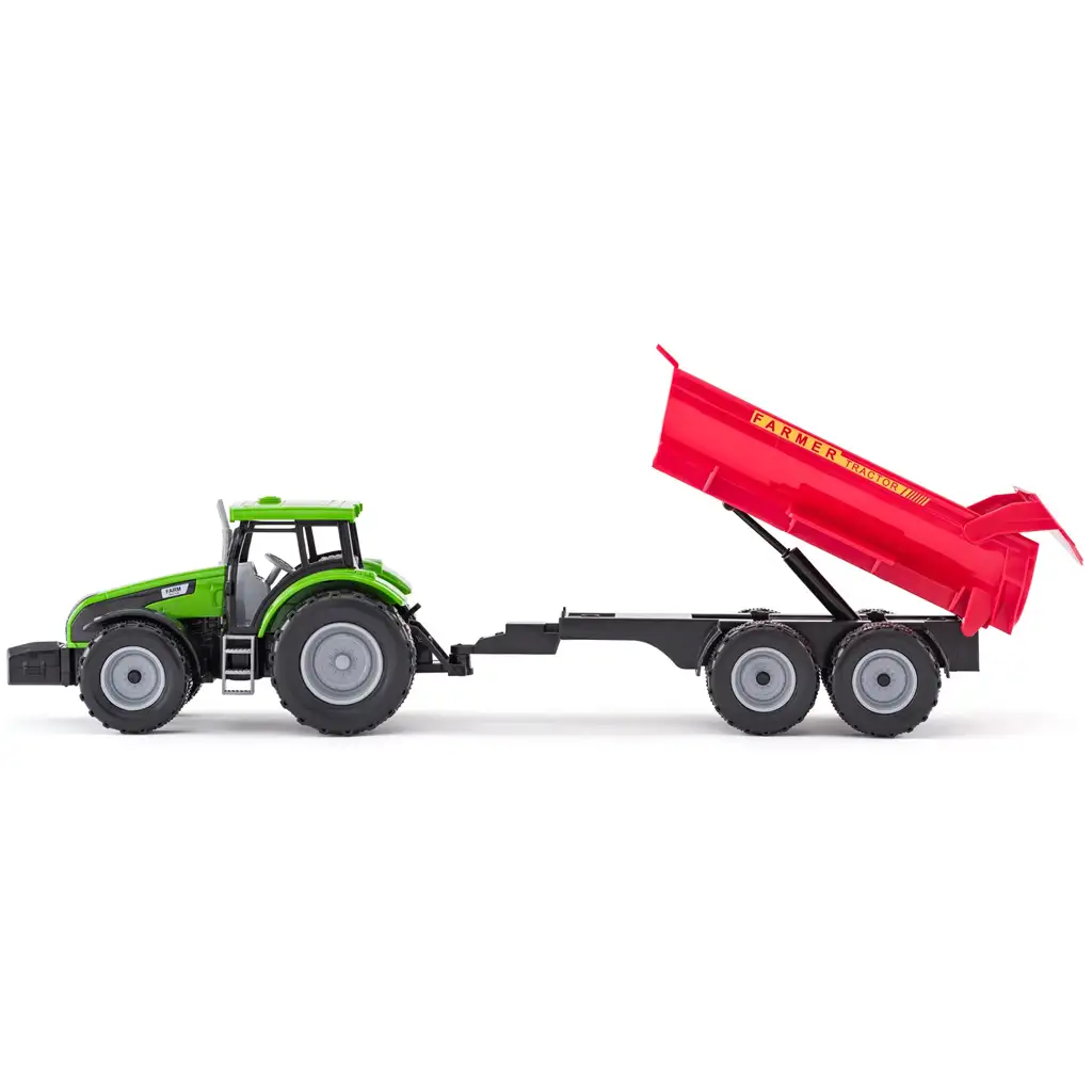 Faunica: Traktor s býkom hracia súprava - Woodyland kép 3