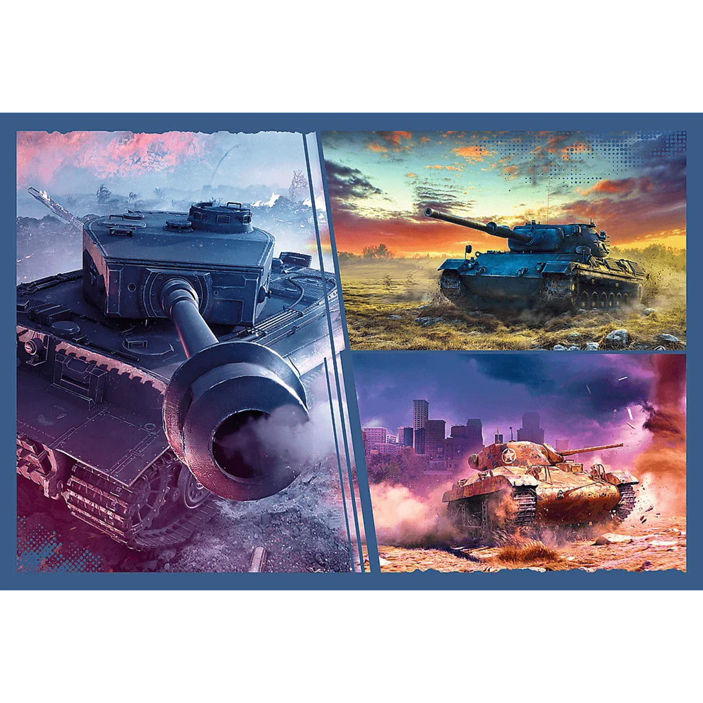 World of Tanks 2x200-dielne puzzle - Trefl kép 2