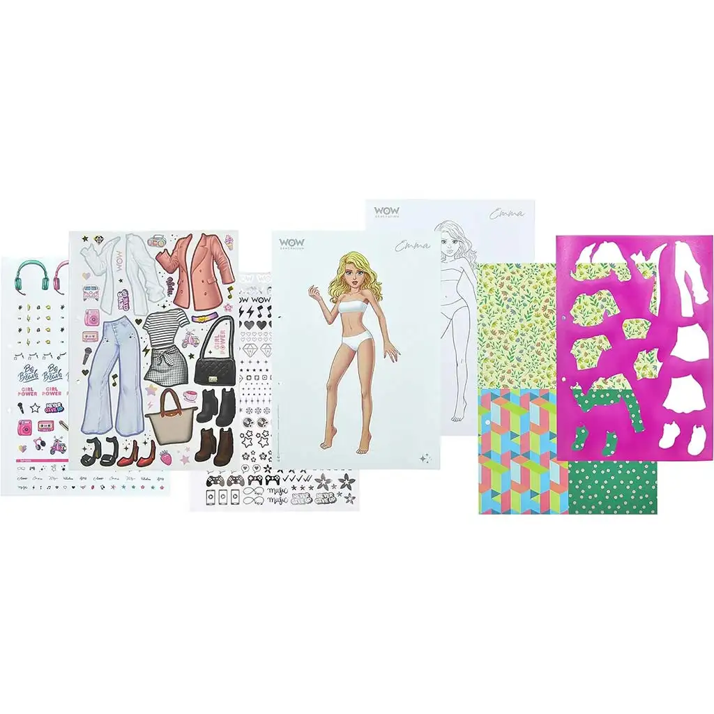 WOW Generation: Módne a štýlové oblečenie s nálepkami a zamestnávanie kép 2