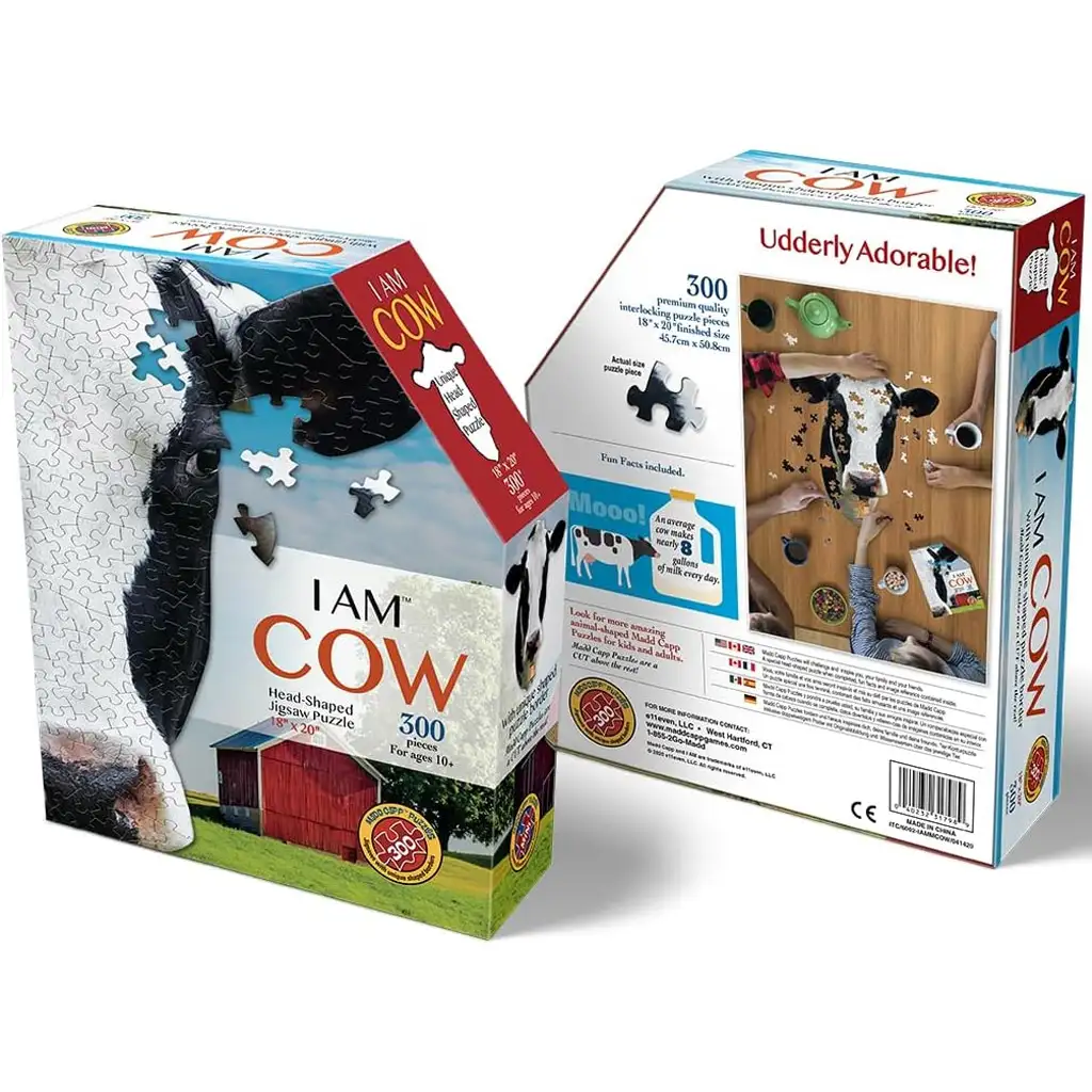 WOW Mini tehén puzzle 300db-os kép 3