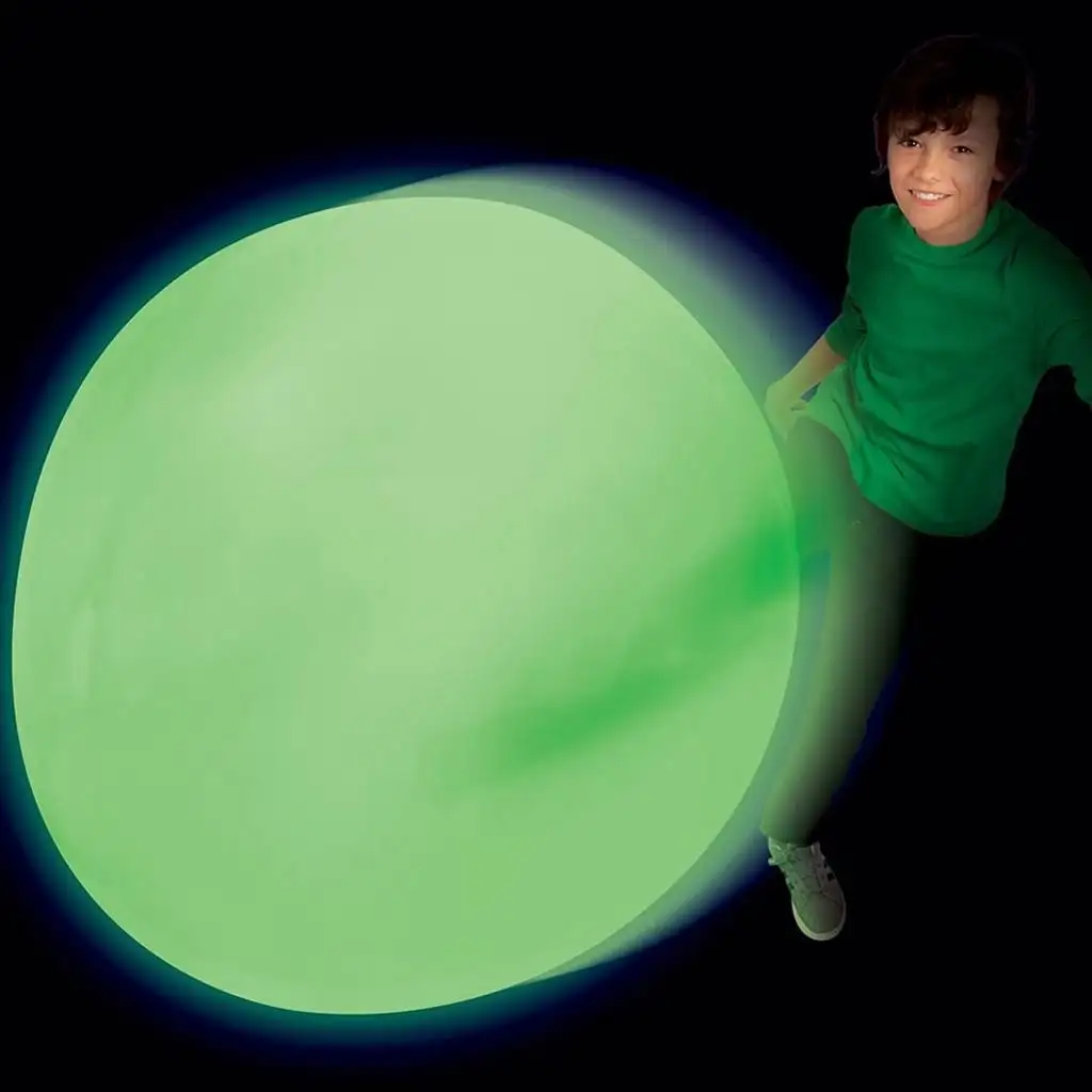 Super Glo Wubble svietiaca bublinková lopta v zelenej farbe 75 cm kép 3
