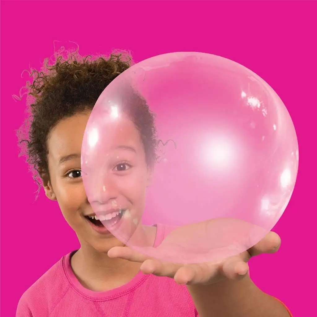 Tiny Wubble ružová bublinková lopta 30 cm kép 2