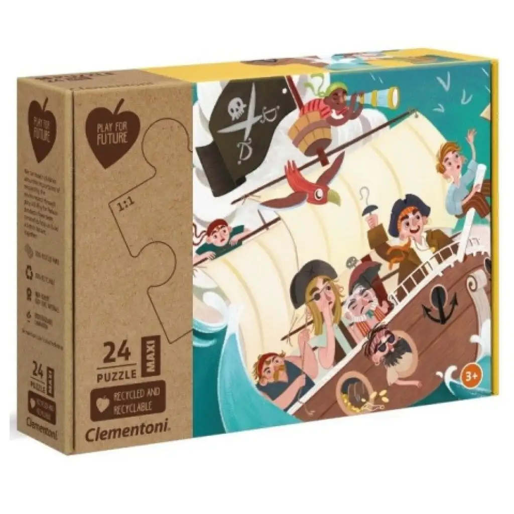 YO HO HO! Piráti 24 dielne Maxi puzzle - Clementoni