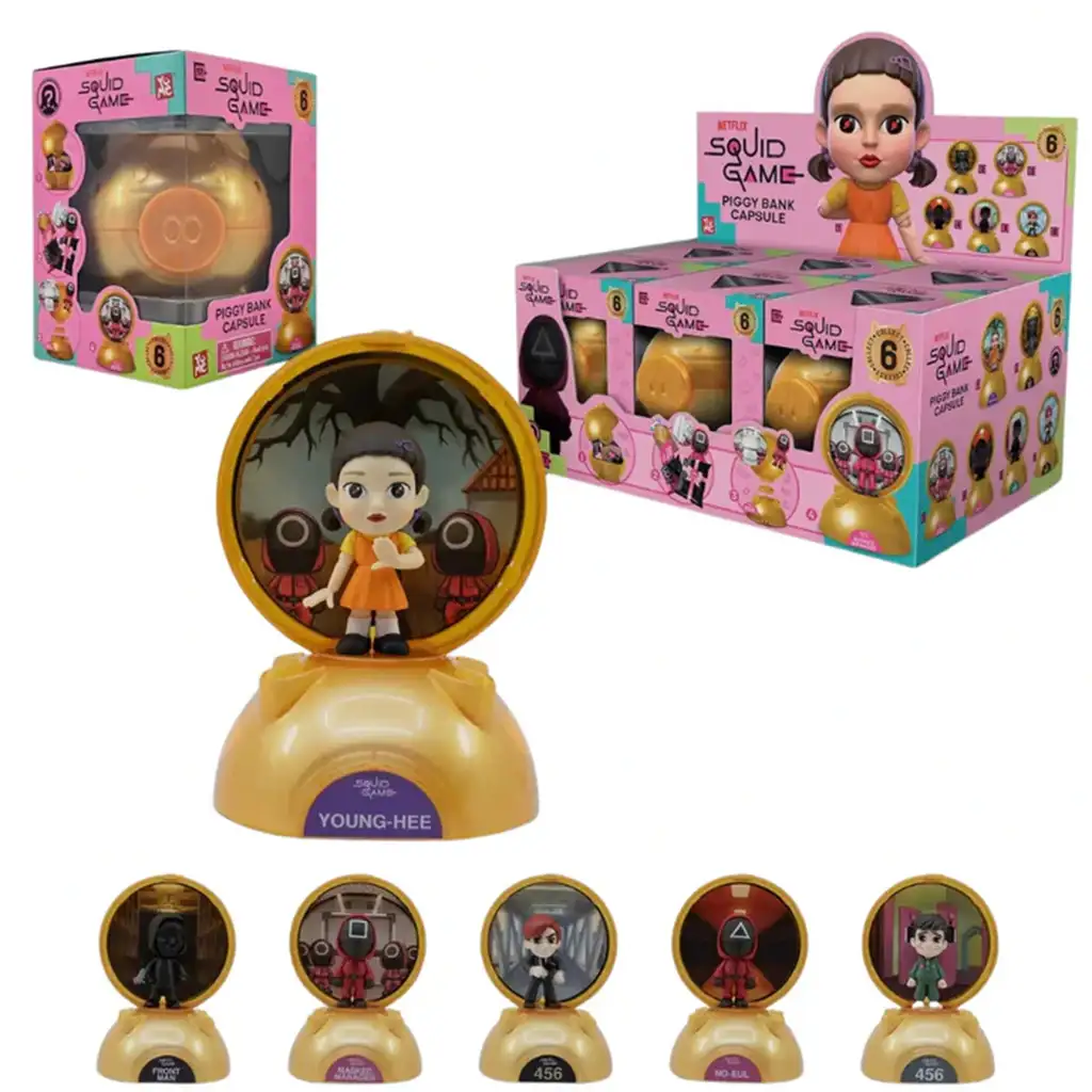 Squid Game prasiatko prekvapivá kapsula 1ks kép 2