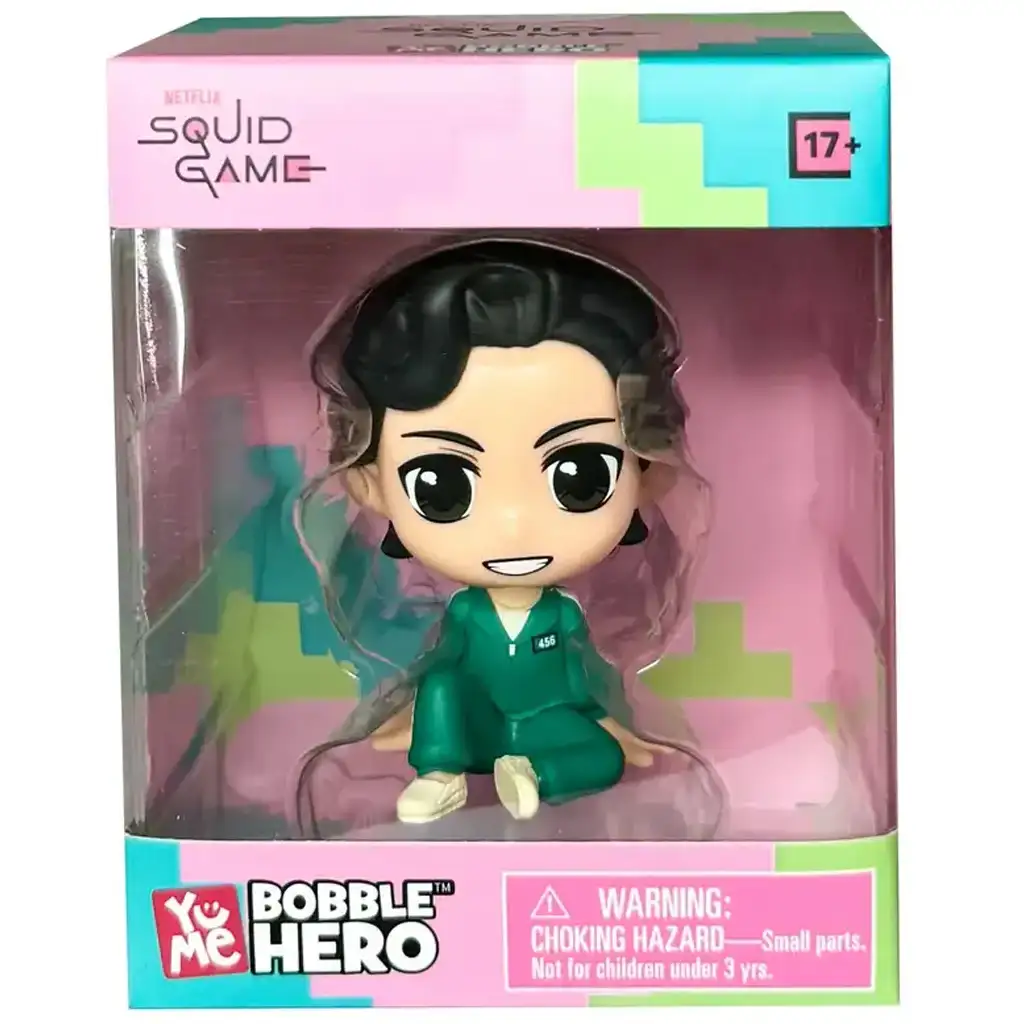 Squid Game Bobble Hero Seong Gi-Hun figúrka 7 cm