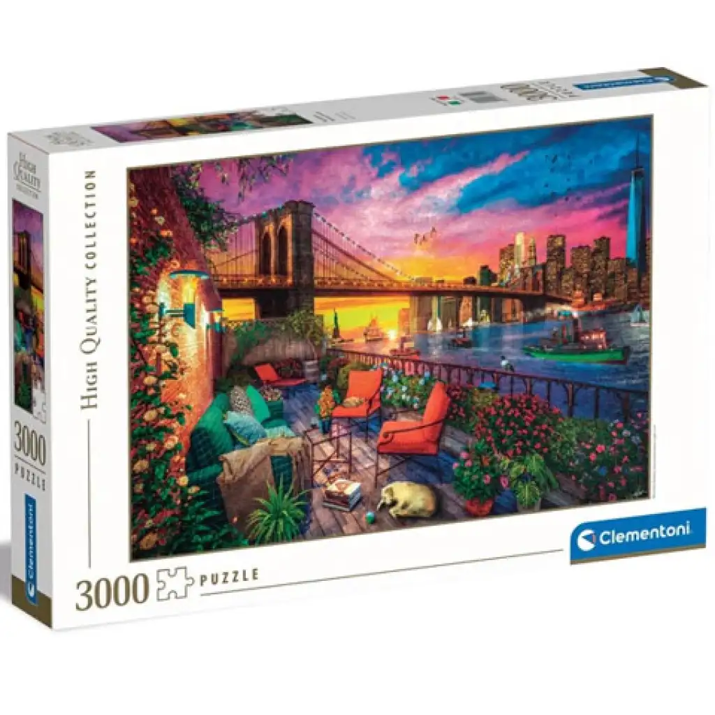 Západ Slnka v Manhattane HQC puzzle 3000ks - Clementoni