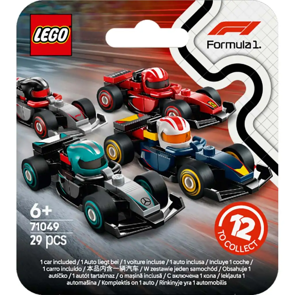 Zbierateľské F1 pretekárske autá LEGO® minifigúrky (71049)