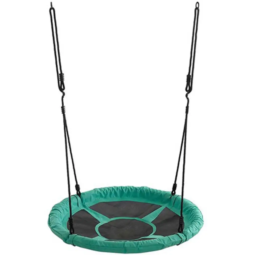 Zelená hojdačka-hniezdo 95cm - Spartan kép 1