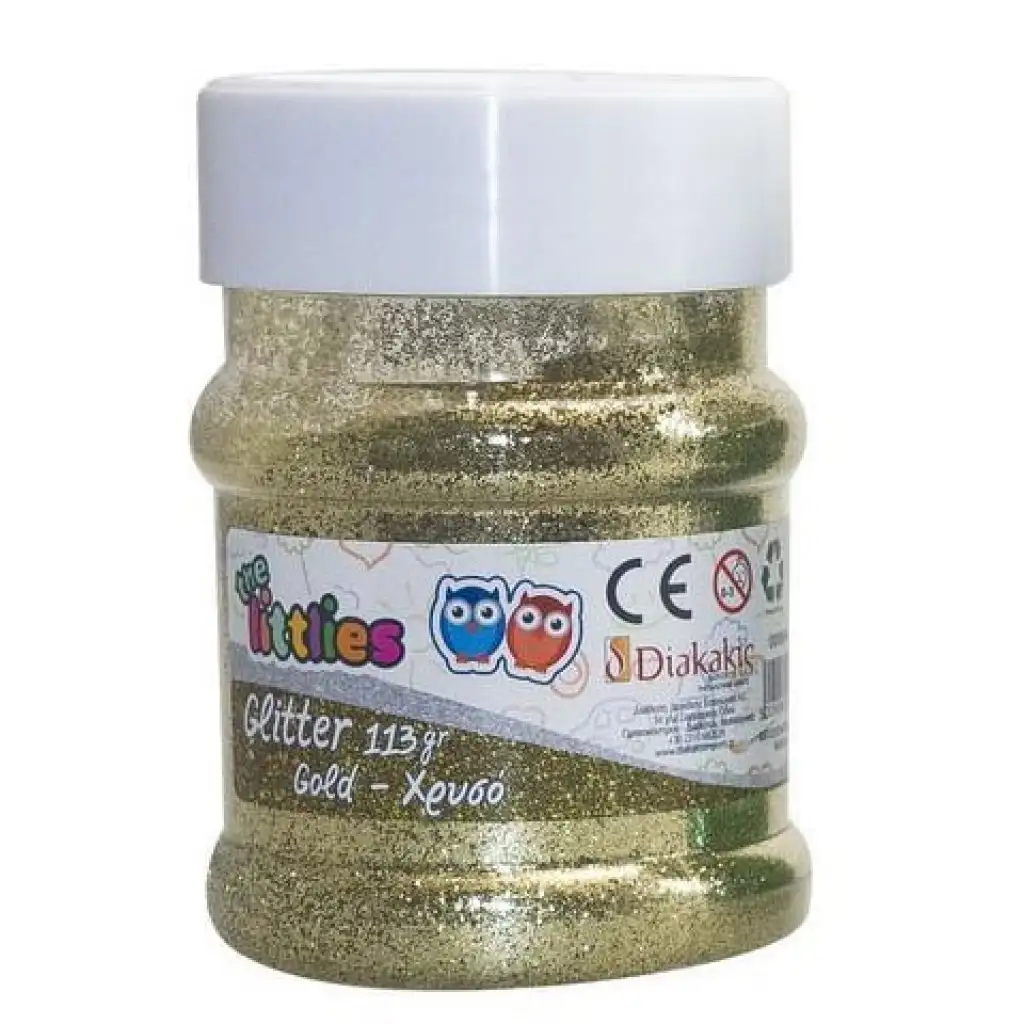 Zlatý sľudový prášok v tégliku 113g kép 1