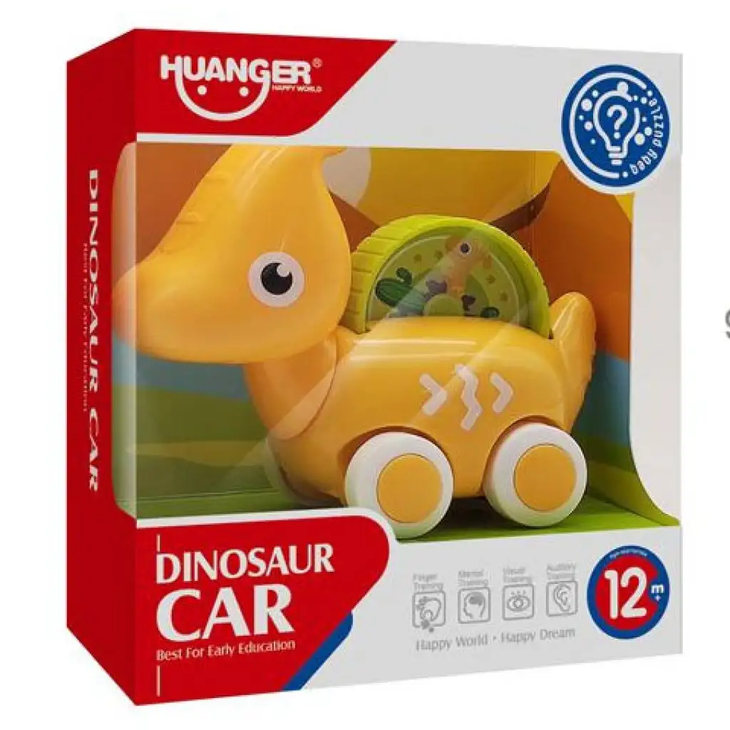 Žltý Paractylosaurus dino vozidlo