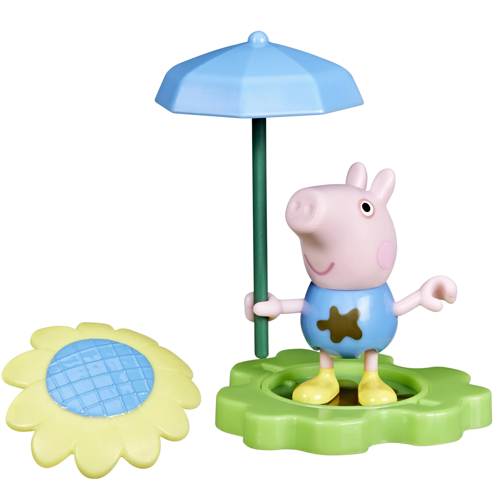 Prasiatko Peppa: Priatelia z blatistej mláky – Figúrka Zuzko – Hasbro kép 2
