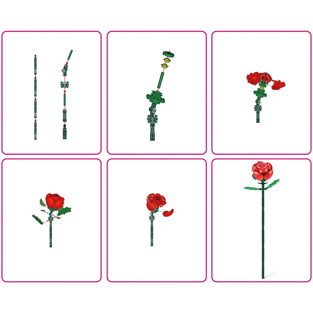 MAX ružová stavebnica kép 2