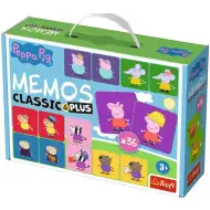 Peppa malac Classic & Plus memória játék 36db-os - Trefl