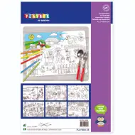 PlayBox: Színezhető tányéralátét szett