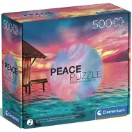 Peace Puzzle: Élj a mának 500db-os puzzle - Clementoni