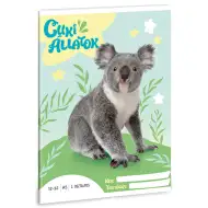 Ars Una: Cuki állatok - Koala 3.osztályos vonalas füzet A/5
