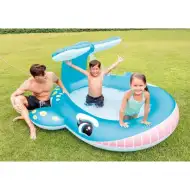Intex: Spriccelős bálna medence 201x196x91cm