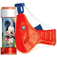 Mickey egér buborékfújó pisztoly 60ml ajándék utántöltővel