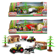 Farm istálló szett traktorral 7db-os szett