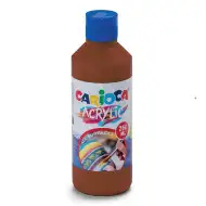 Acrylic 250ml-s akril festék barna színben - Carioca