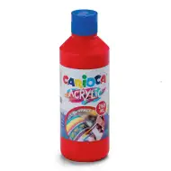 Acrylic 250ml-s akril festék piros színben - Carioca