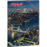 Ars Una: Citylight London A/4 gumis dosszié