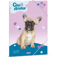 Ars Una: Cuki Állatok – Francia bulldog A/4 gumis dosszié