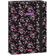 Ars Una: Pearl Blossom Black A/4 füzetbox