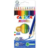 Carioca: Acquarell festhető színes ceruza szett 12db-os