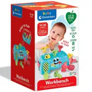 2az 1-ben munkapad és szerszámosláda szerszámokkal - Clementoni baby
