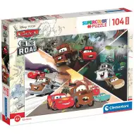Verdák úton 104db-os maxi supercolor puzzle - Clementoni