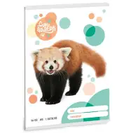 Ars Una: Cuki vörös panda 1.osztályos vonalas füzet A/5 14-32