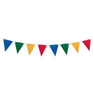 Sokszínű party zászlófüzér 230cm