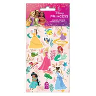 Luna: Disney Hercegnők öntapadós matrica szett 8x12cm-es íven 5db