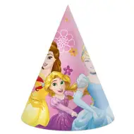 Disney Hercegnők papír party kalap 6db-os szett