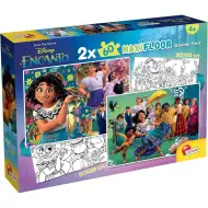 Disney Encanto 2 az 1-ben maxi 2x60db-os puzzle és színező 50x35cm - Lisciani