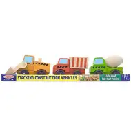 Építkezési fa jármű készlet - Melissa & Doug