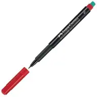 Faber-Castell: Multimark alkoholos filc S 0,4mm-es piros