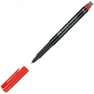Faber-Castell: Multimark alkoholos filc M 1mm-es piros