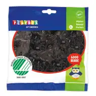 PlayBox: 5mm-es MIDI vasalható gyöngy 6000db-os fekete színben