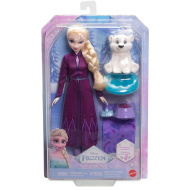 Jégvarázs: Elza és a kis jegesmackó játékfigura szett - Mattel