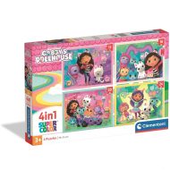 Gabi babaháza 4 az 1-ben Supercolor puzzle - Clementoni